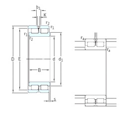 Rolamento NNCL4932CV SKF