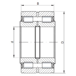 Bantalan SL045052 ISO