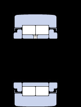 Bantalan NUTR 40 A SKF