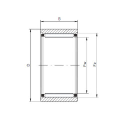 Bantalan RNAO20x28x13 ISO