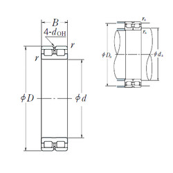 Bantalan RSF-4876E4 NSK