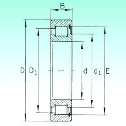 Bantalan SL183044 NBS