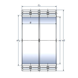 Bantalan STF950RV1314g NSK