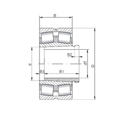 roulements 23292 KCW33+AH3292 CX