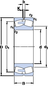 Подшипник 24084 ECA/W33 SKF