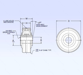 Подшипник ASR9-2A NMB