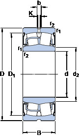 Подшипник BS2-2210-2RS/VT143 SKF