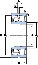 Подшипник BS2-2212-2RSK/VT143 SKF