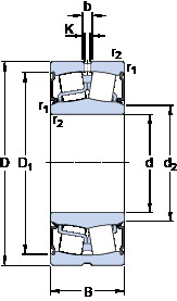 Подшипник BS2-2215-2RS/VT143 SKF