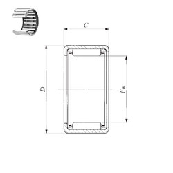 підшипник TLA 3020 Z IKO