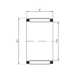 Подшипник K25x30x20 CX