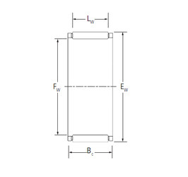 المحامل K20X25X23SE KOYO