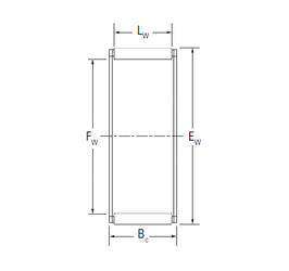 підшипник WK25X31X20BE KOYO