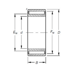 roulements NAO65X95X60 Timken