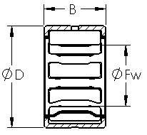 roulements NCS1616 AST