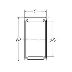 Bantalan RLM1815 NSK