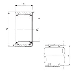 підшипник TAF 101712/SG IKO