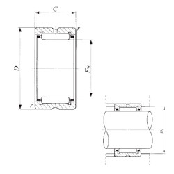 підшипник TAF 304020/SG IKO