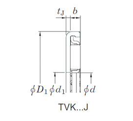 підшипник TVK2540J KOYO