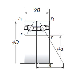 roulements 70BTR10H NSK