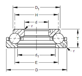 підшипник 90TVL710 Timken