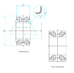 roulements TGB35232 SNR