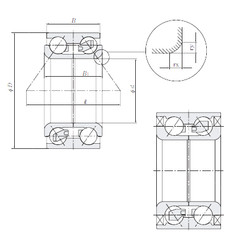 підшипник DE0787LLCS54/5A NTN