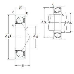 Rodamiento 7917 A5 NSK