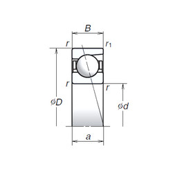 roulements 708A NSK