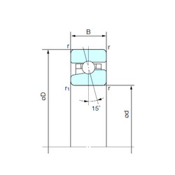 підшипник BNH 017 NACHI