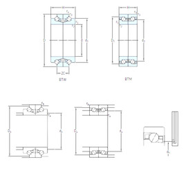 підшипник BTW 50 CTN9/SP SKF