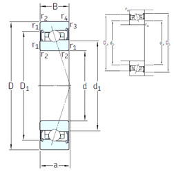 підшипник HX75 /S/NS 7CE3 SNFA