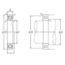 підшипник HSB930C NTN