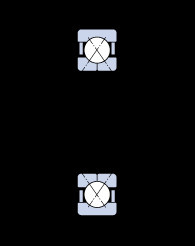 підшипник QJ 1248 MA/344524 SKF