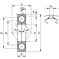 підшипник QJ228-N2-MPA FAG