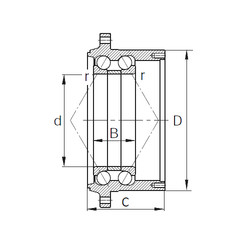 roulements SDA0107 KBC