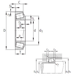 Bantalan 33005 FAG