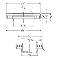 підшипник 170TMP12 NSK