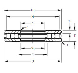 підшипник 160TP166 Timken