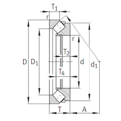 підшипник 292/1180-E1-MB INA