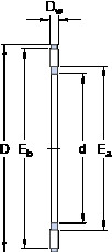 підшипник AXK 130170 SKF