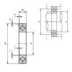 підшипник CRB 40070 IKO