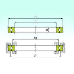 підшипник CRBC 8016 ISB