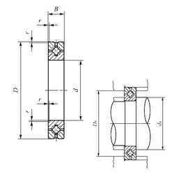 підшипник CRBH 4010 A IKO