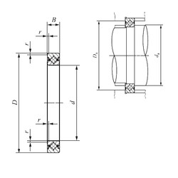 підшипник CRBS 808 IKO