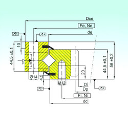 підшипник ZR1.14.0544.201-3SPTN ISB