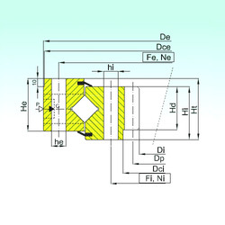 підшипник ZR1.25.0673.400-1SPPN ISB