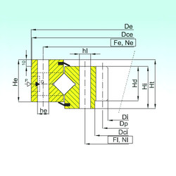 підшипник ZR1.45.1606.400-1SPPN ISB