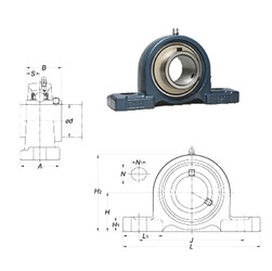 Bantalan UCPX20-64 FYH