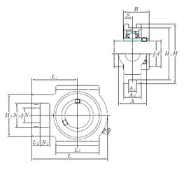 Bantalan UCT320-63 KOYO